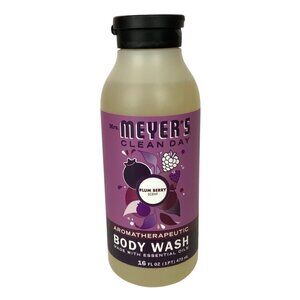 Mrs. Meyers Clean Day Plum Berry Aromatherapeutic Body Wash 16 Fl Oz